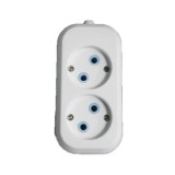 Колодка 2гнезда з/к 