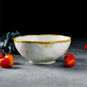 Миска фарфор 12,5*5,5 см Organic Gold 320 мл 1/36