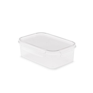 Емкость для СВЧ 1л Прайм прямоугольная на защёлках Башпласт