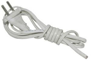 Шнур с вилкой ШВВП 2х0,75 2,2м