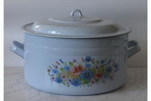 Бак эмалированный 18,0 л с 1/2 