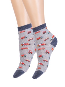 Носки детские мал. х/б+эл КВ с573 1/30 р.18-20 (ЧЗ)