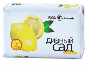 Мыло туалетное 90гр Дивный Сад Лимон Невская косметика (72)