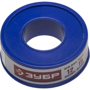 Фумлента 0,1ммх12ммх15м плотность 0,25г/см3 ЗУБР Мастер