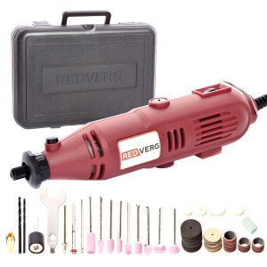 Машина прямая шлифовальная RedVerg RD-MG150С в кейсе