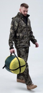 Костюм Турист (курт+брюки) полофлис р.52-54/176 (Ч/З)