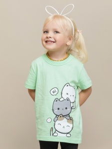 Футболка дев. 010_БК24 р.116 (ЧЗ)