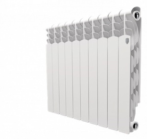 Радиатор алюминиевый 10 секций Royal Thermo 500 без монтажного комплекта