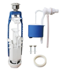 Арматура для бачка 2-х кн унив боковая подводка Уклад (Псков) двтк