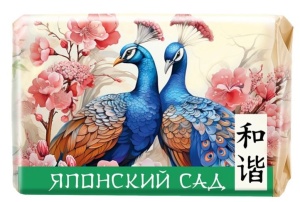 Мыло туалетное 90гр Японский сад Любовь и Гармония Невская косметика (72)