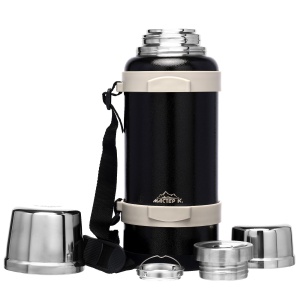 Термос 3,2 л МАСТЕР К Volume н/ст с ситечком, две кружки 1/5 