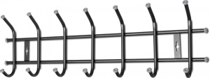 Вешалка настенная 7 крючков 700х200х180мм Олимп