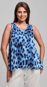 Блузка (топ) жен. Найт-3 р.56 (ЧЗ)