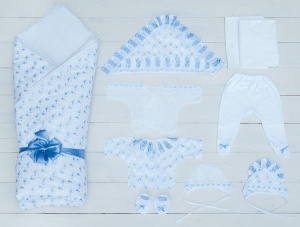 Комплект для новорожденного 12пр. с одеялом арт.247													