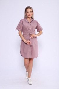 Халат женский мод.198ТСК  корица р.44/164(ЧЗ)