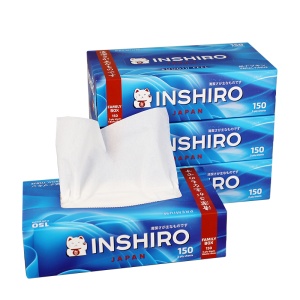 Салфетки INSHIRO картон 150штук