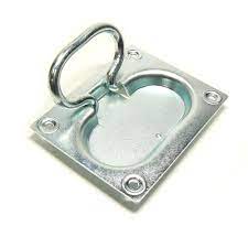 Ручка откидная для погреба (скрытая) цинк