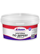 Шпатлевка акриловая по дереву супербелая 1кг Д-005 (12)  