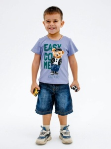 Футболка мал. Ваня-2,3 р.34/128  (ЧЗ)