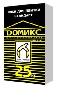 Клей д/ керамической плитки 25 кг Стандарт Домикс (48)