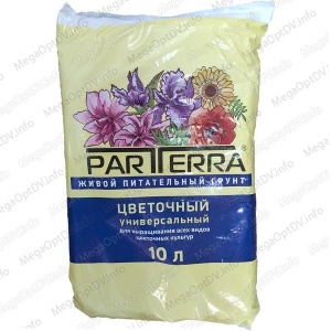 Грунт цветочный 10л ПАРТЕРА (Нов-Агро) (6)