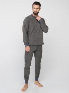 Термобелье флис, серый р.60-62 (3XL) (ЧЗ)