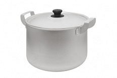 Кастрюля алюминиевая 8,0л ТМ Калитва 1/4