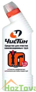 Средство д/прочистки канализац.труб 500г Чистин (18)