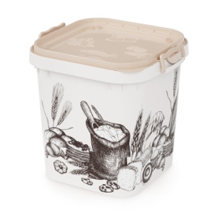 Емкость для муки и сахара 25л Башпласт