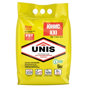 Клей для керамической плитки 5кг Юнис ХХI (6)