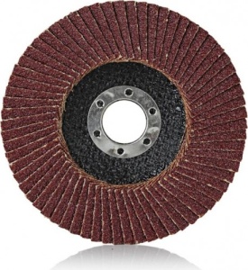 Круг лепестковый из абразивной бумаги КЛТ-1 180х22 Р80 Луга