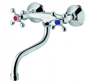 Смеситель настенный ZOLLEN DORTMUND кр-б н/изл 17,7см