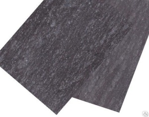 Паронит ПОН-Б 5,0 мм (1м х 1,7м) ГОСТ 481-80