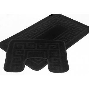 Набор ковриков для ванной полипропилен 55х90/45х55 см BLACK TM ZALEL 1/10