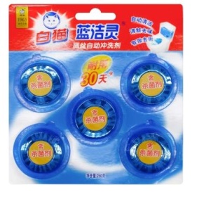 Таблетки чистящие для унитаза 5шт*50гр таб.BAIMAO 