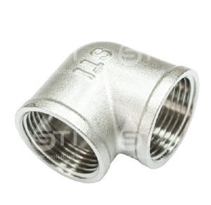 Угольник никелированный 20мм ВР-ВР