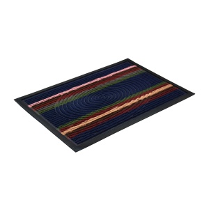 Коврик придверный 40*60см синий COMFORT