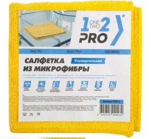 Салфетка микрофибра Универсальная 30х30см 1/200