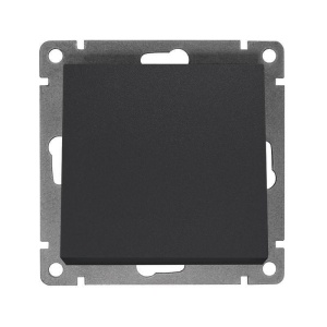 Выключатель Афина 1 кл графит А0021-Gr