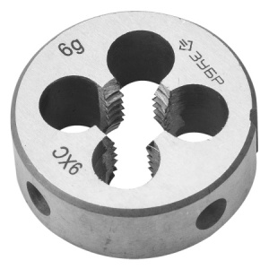 Плашка  М 8х1,25 ЗУБР Мастер