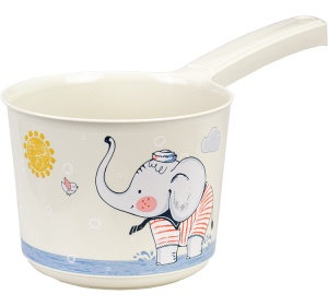 Ковш 1,5л ДЕКО с рисунком М-пластика