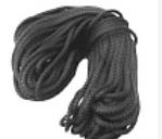 Шнур бытовой 6 мм, 1*100 м черный 