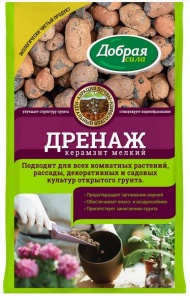 Дренаж керамзитовый мелкий 2л Добрая сила Керамзит (10)