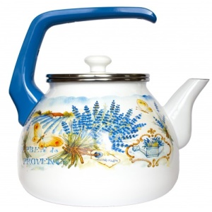 Чайник эмалированный 3,0 л Лаванда TM INTEROS 1/4