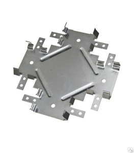 Соед-тель профилей П 60х27 одноуров. Краб