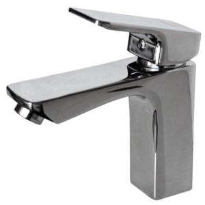 Смеситель для умывальника MEGABREEZE рычажный литой излив 11см.