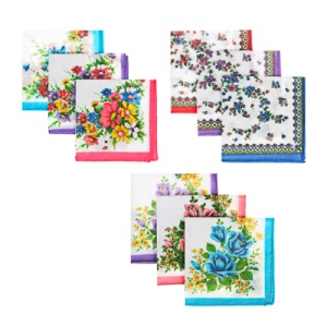 Платок носовой женский Шуя (Ч/З)