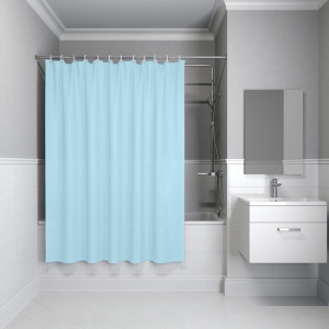 Штора для ванной PE 200х180 см Promo голубой IDDIS 1/10 