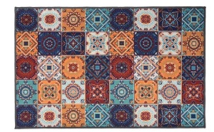 Коврик влаговпитывающий Velur 50*80см Арабески VORTEX