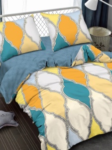 КПБ eco cotton печатный 1,5 Аморе Мио В